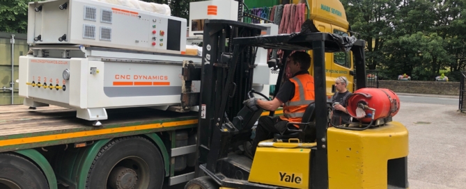 CNC machinery removals and relocation