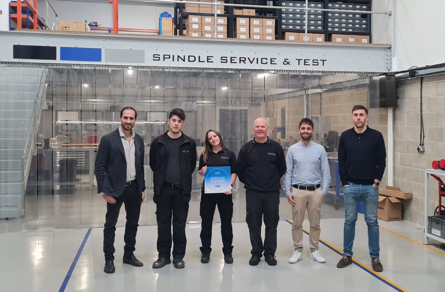 Dedicated spindle repair centre